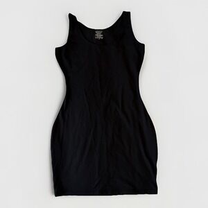 SPANX-ASSETS Red Hot Label Shapewear Women Sz XL Black Smooth Dress Contouring